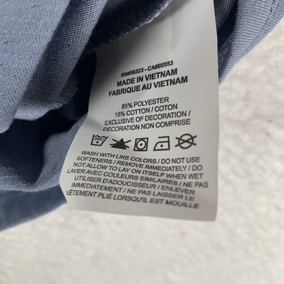 Nike Twist Tank Top Women's XL Blue Gray Yoga Racerback Pullover 7388 - Picture 6 of 9